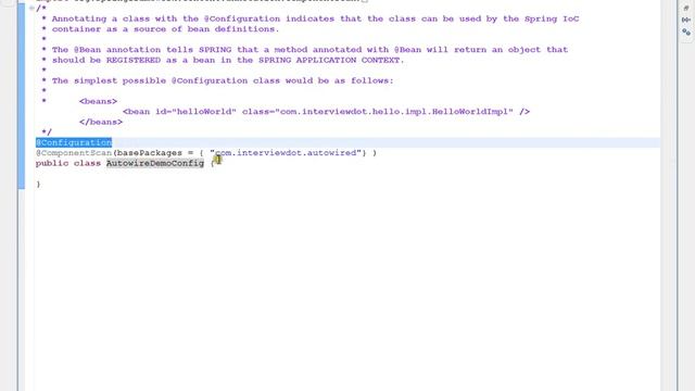 SPRING FRAMEWORK @AUTOWIRED DEMO TAMIL смотреть онлайн