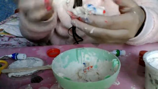 Слайм из муки и мыла смотреть онлайн