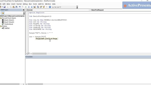 HTTP POST API Using Excel/VBA смотреть онлайн
