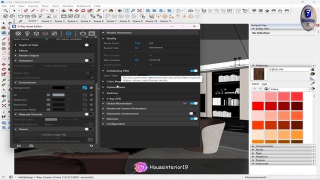 SKETCHUP IT | Render Setting | V-Ray render setting | V-Ray 6 +Sketchup 2023 | Render setting смотреть онлайн