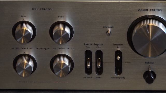 Luxman L-85V - Solid State Integrated Amplifier смотреть онлайн