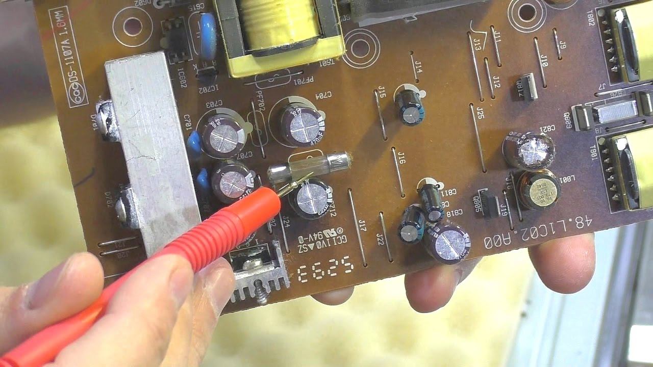 Чёрный экран / Нет подсветки. Монитор BenQ FP71G+ смотреть онлайн