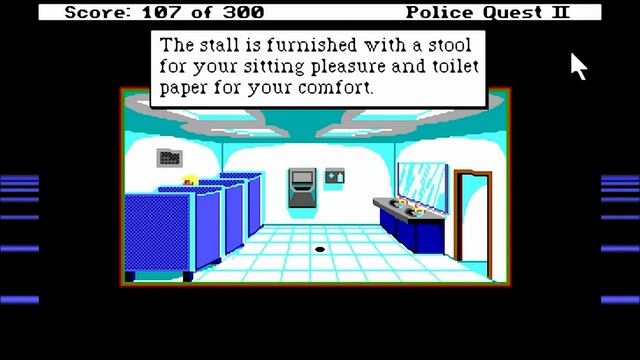 Police Quest II:  The Vengeance (Full Playthrough)