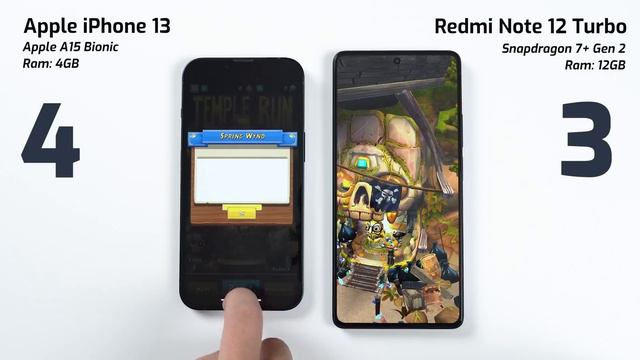 Speedtest IPhone 13 vs Redmi Note 12 Turbo: NGẠC NHIÊN CHƯA смотреть онлайн