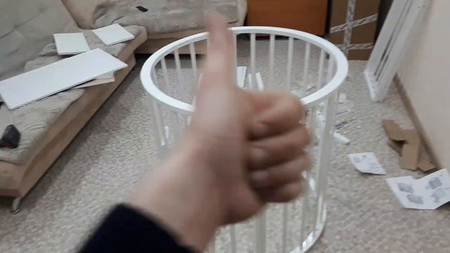 Собираю круглую детскую кровать,Лаура 9 в 1 ?♂️ смотреть онлайн