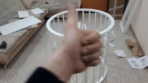 Собираю круглую детскую кровать,Лаура 9 в 1 ?♂️