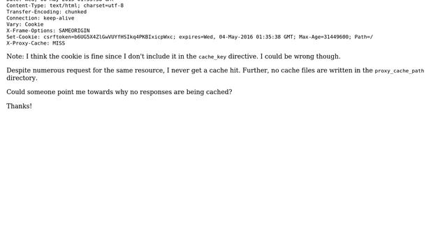 Why is this Nginx setup not caching responses? (2 Solutions!!) смотреть онлайн
