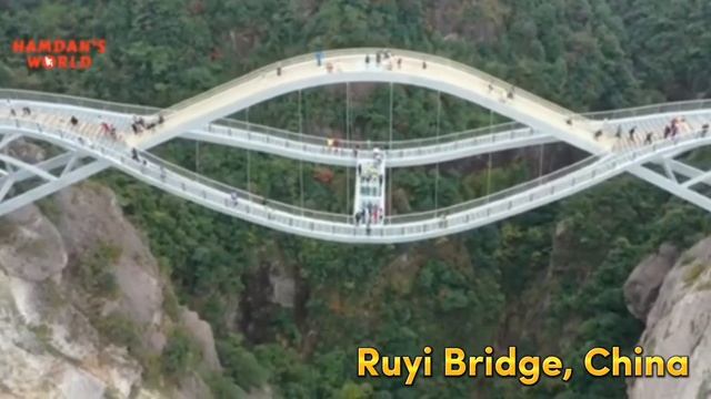 Ruyi Bridge (রুই ব্রিজ), Taizhou, Zhejiang, China. One (1) minute vlog on World's Famous Tour Spot. смотреть онлайн
