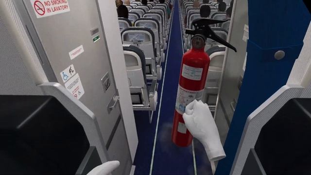 First impressions! - Airline Flight Attendant Simulator VR смотреть онлайн