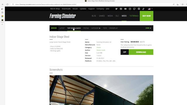 FS22 Mods (18 mods) - Global Goods, Foil Tunnel Greenhouse, Maypole farm update and others смотреть онлайн