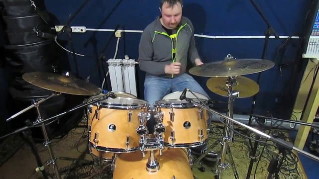 Соло на барабанах Sonor 1007