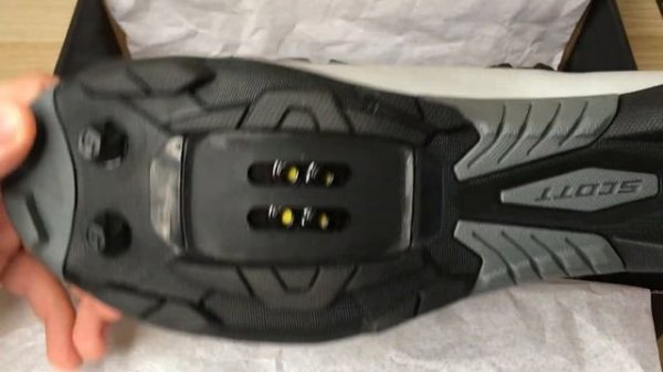 Велотуфли Scott Mtb Comp BOA Reflective Распаковка