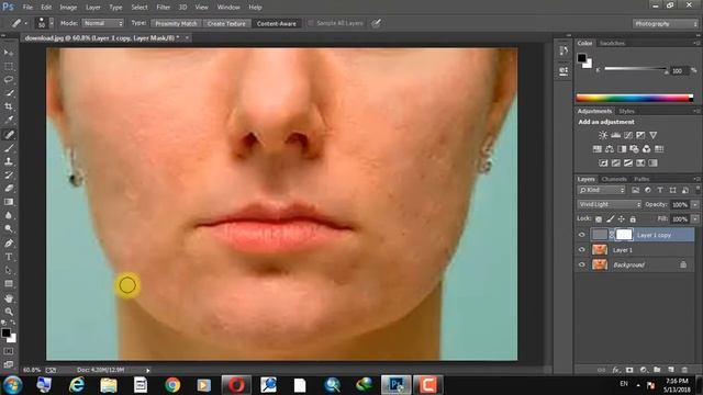 Photoshop CC 2018,New process of High-End skin soften using portraiture,[AB PRODUCTION STUDIO] смотреть онлайн