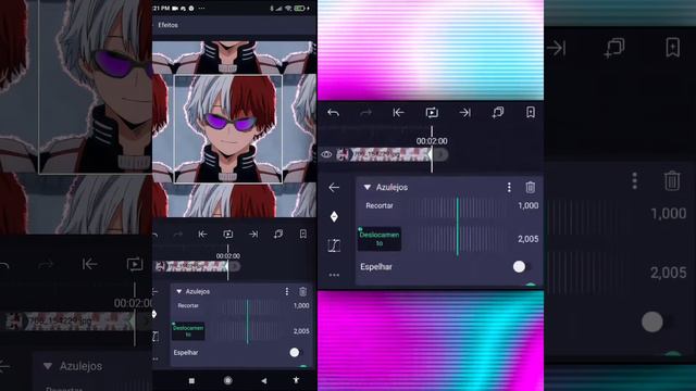 COMO FAZER BORDAS ESPELHADAS |ALIGHT MOTION | *PRESET NA BIO*| смотреть онлайн
