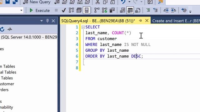 Introduction to SQL Server - GROUP BY with WHERE and ORDER BY - Lesson 32 смотреть онлайн
