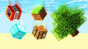 ЧТО ЕСЛИ ВСЕ БЛОКИ БУДУТ ПАДАТЬ С НЕБА В МАЙНКРАФТ !?