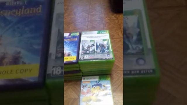 Обзор моих дисков на xbox 360 , часть 1 смотреть онлайн