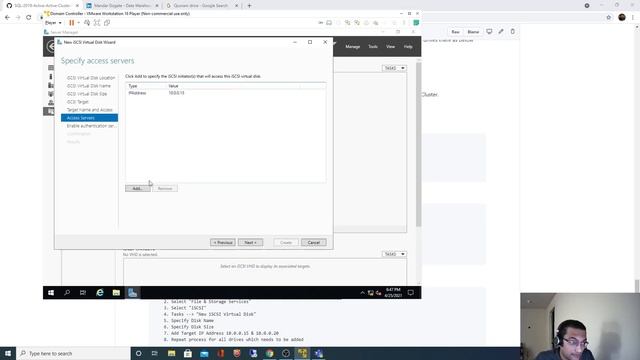 SQL Server 2019 Cluster - 6 : Creating Shared Storage Drives смотреть онлайн