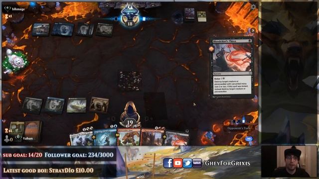 GRIXIS STORMCALLER - DOUBLE DESTRUCTION, DOUBLE DRAW, DOUBLE HAND HATE - ZENDIKAR STANDARD смотреть онлайн