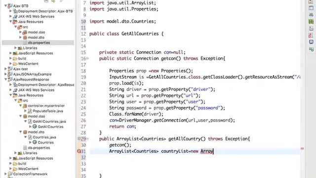 Ajax with Java Servlet BTB смотреть онлайн