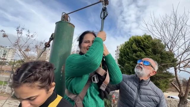 Dangerous zipline in Turkey | Rabia Faisal | Sistrology смотреть онлайн