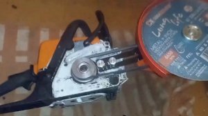 Обзор и тест  Штиль/Stihl 180 насадка болгарка