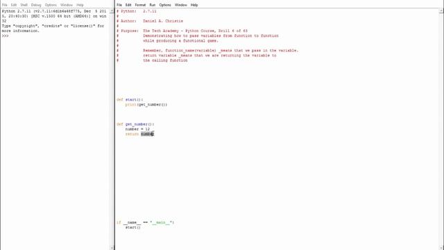 Code in Python, Learn to Create a Simple Game, The Tech Academy смотреть онлайн