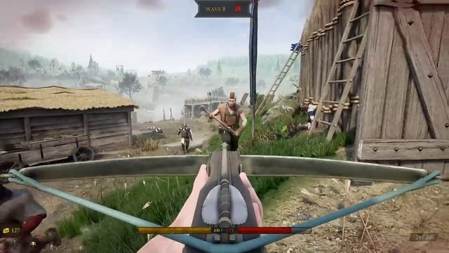 Surviving an Endless Siege with Massive Hordes of Medieval Enemies in Mordhau смотреть онлайн