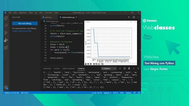 WebClass “Text Mining com Python” смотреть онлайн
