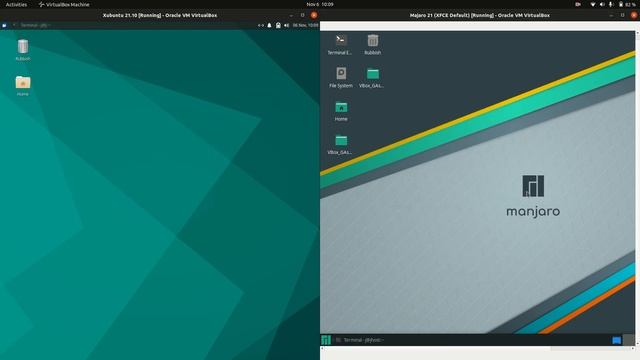 Xubuntu vs Manjaro: Comparing some stuff смотреть онлайн