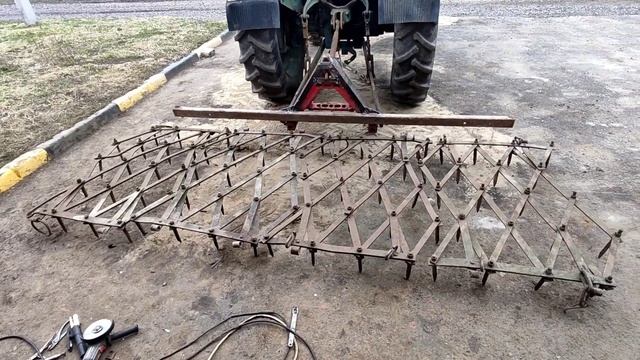 сцепка борон для трактора Т40