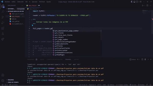 ¿Cómo extraer Imágenes de un PDF con Python? | Tutorial desde cero | PyPDF2 смотреть онлайн