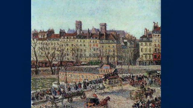 Camille Pissarro (1830-1903) Город смотреть онлайн