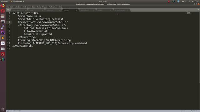 Добавить сайт Apache Ubuntu смотреть онлайн