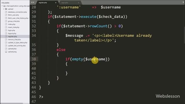 Registration - Chat Application using PHP Ajax Jquery - 14 смотреть онлайн