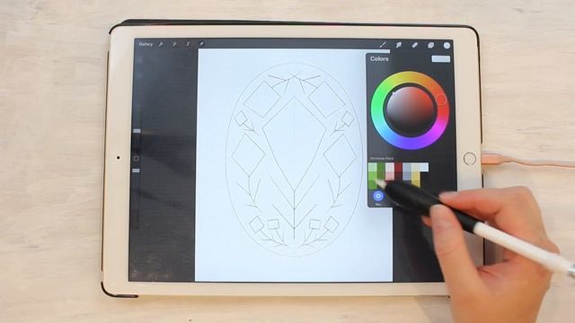 How To Download Files, Brushes and Color Palettes to Procreate on Your iPad Tutorial смотреть онлайн