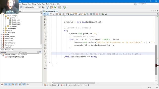 59 . Curso de Java II Arreglos II Ejercicio - Indicar si un array es creciente o decreciente смотреть онлайн