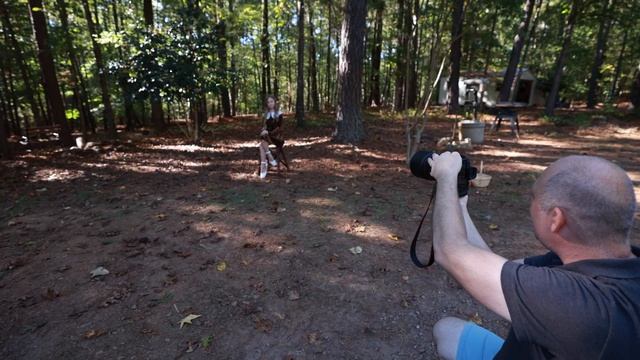 Семейная Фотосессия в Лесу на Canon R5 | Как я Снимаю Семейные Портреты на Природе, Южная Каролина смотреть онлайн