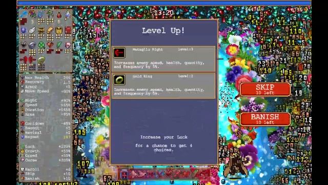 This ninja turtle is unstoppable, even at full curse + inverted! | Vampire Survivors Winstreak (12) смотреть онлайн