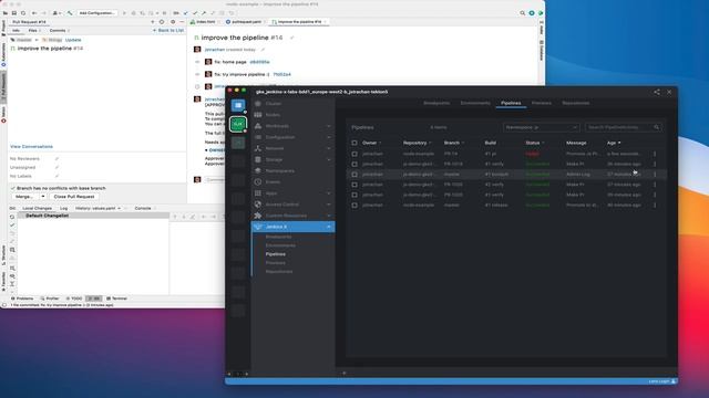 Debugging Tekton pipelines with Jenkins X and Lens смотреть онлайн