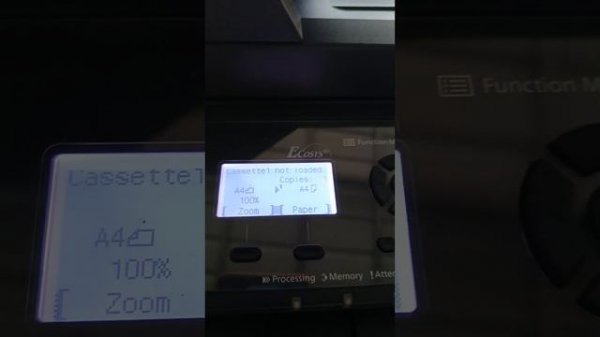 how to fix add paper problem( cannot detect paper in paper tray)  kyocera ecosys M6030cdn