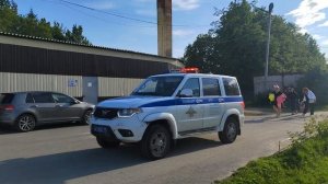 полицейский автомобиль,УАЗ Патриот ДПС