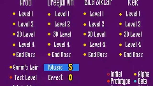 Unused Game Content Galidor Defenders of the Outer Dimension Game Boy Advance Debug menu (part 2) смотреть онлайн