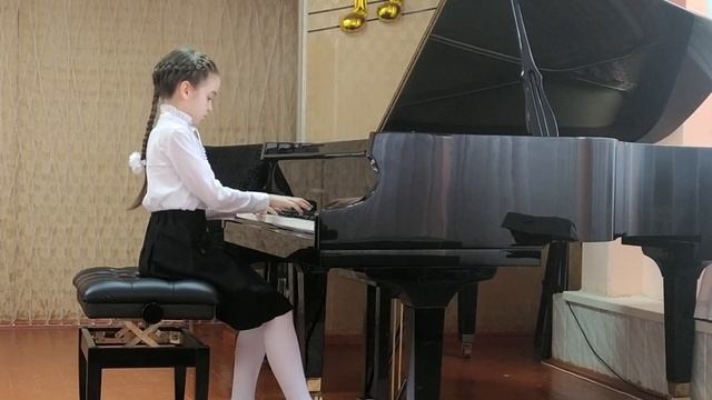 Д.Шостакович " Полька". Исполняет Иванова Анна,12 лет, 5 класс. смотреть онлайн