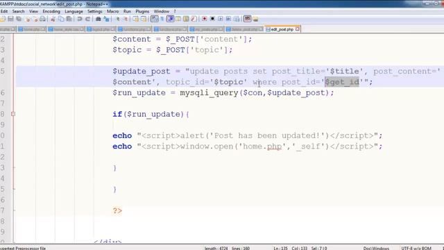 32 Social Network with PHP in Urdu Hindi part 32 editing posts смотреть онлайн