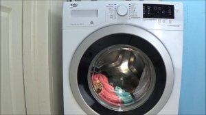 BEKO WMY 71483 LMB2, Xpress Super Short 1400 rpm program washing machine test example lavadora #211