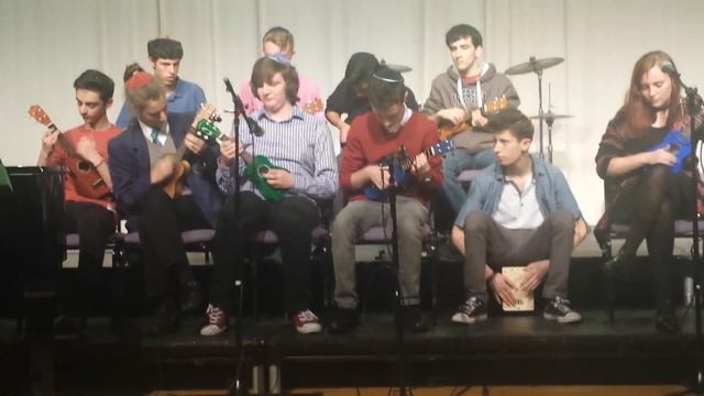 Game of Thrones Theme Song JFS Winter Concert 2014 Ukulele Club смотреть онлайн