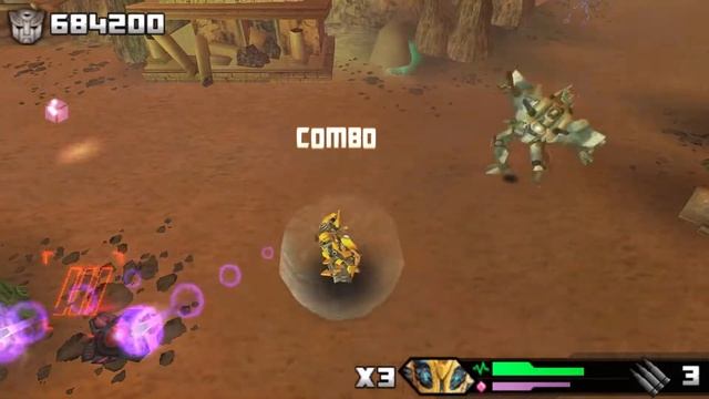 Transformers: Revenge Of The Fallen [PSP] 100% Longplay