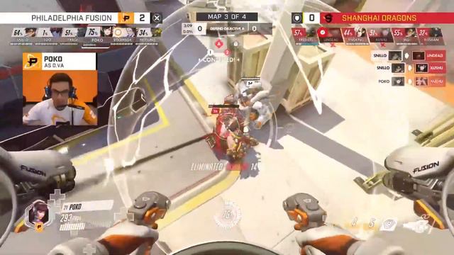 Philadelphia Fusion vs Shanghai Dragons | Overwatch League Highlights OWL Stage 2 Week 4 Day 1 смотреть онлайн