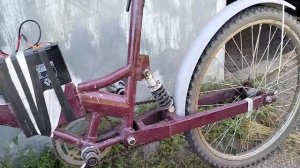 Самодельный электровелосипед.